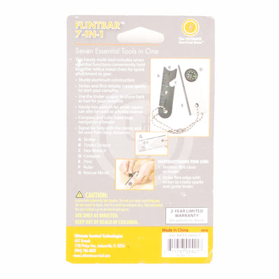 Factory Second Flintbar w/ Compass
