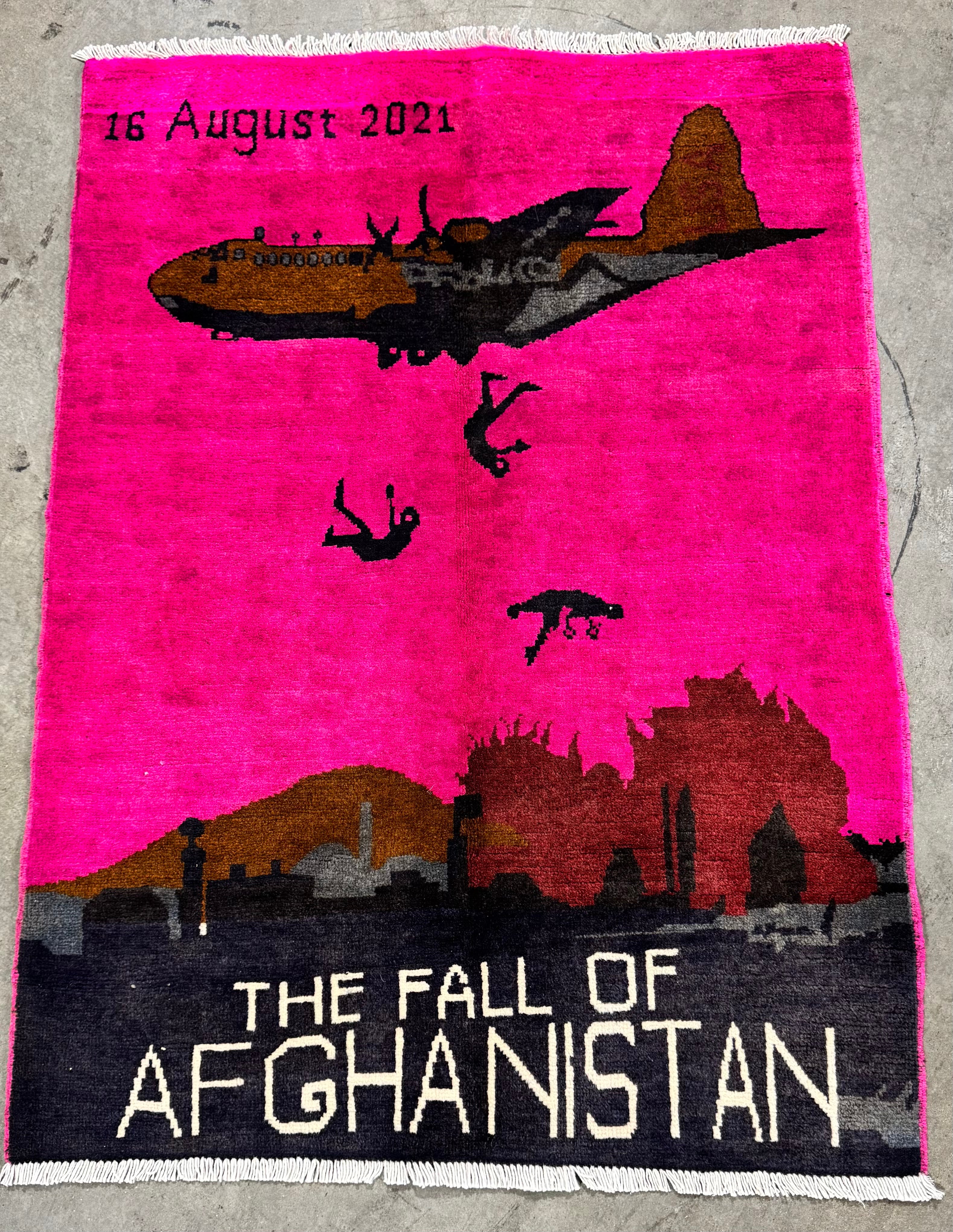 Large Fall of Afghanistan Rug