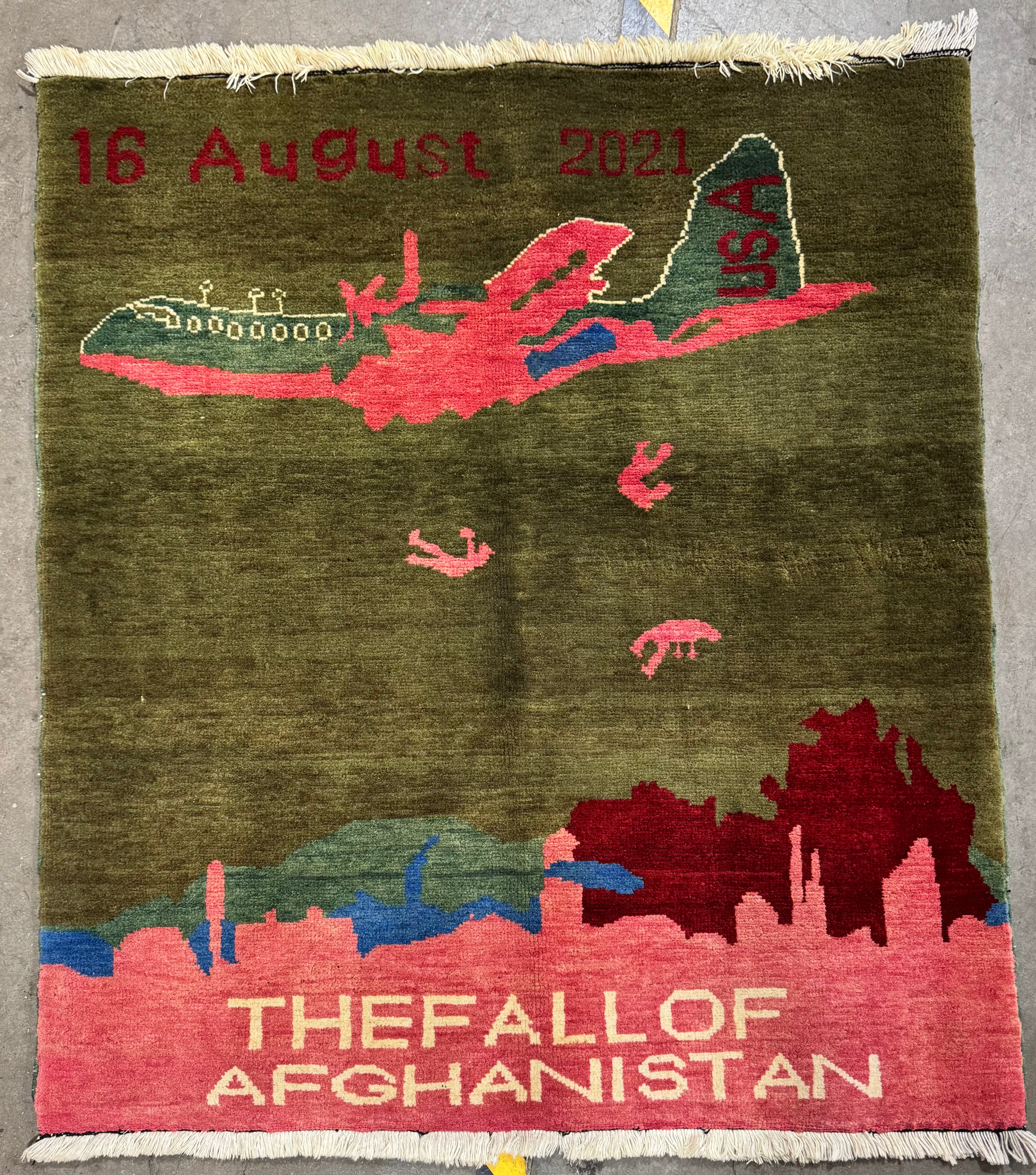 Large Fall of Afghanistan Rug