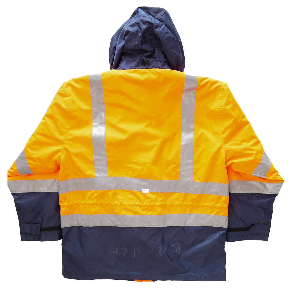 Issued German Hi-Vis Wet Weather Work Jacket