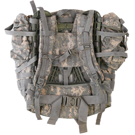 Issued USGI ACU Large Rucksack W/Frame & Sustainment Pouch