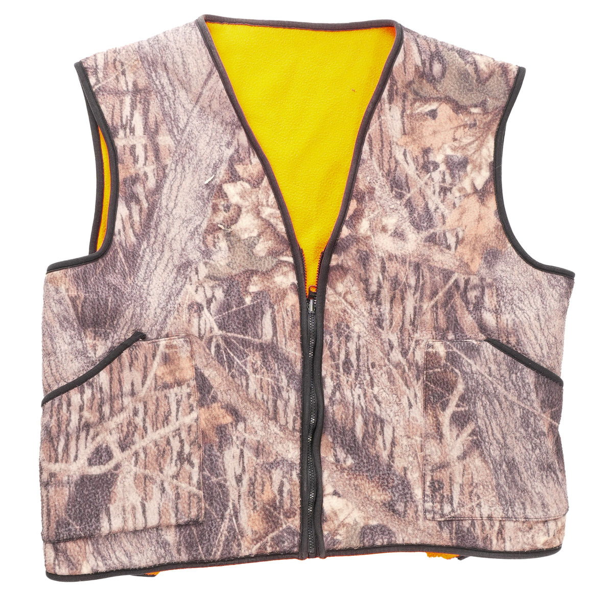 Reversible Hunting Camo Fleece Vest