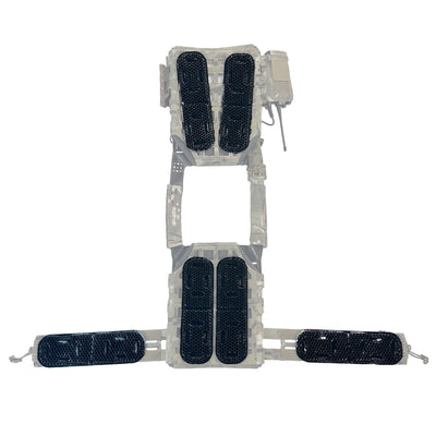 ICEVENTS® Classic Plate Carrier Ventilation Pontoons (Crye AVS Harness Pad Set, hook backing, 2 / 4 / 6 Packs, fits any loop-lined plate carrier, cummerbund)