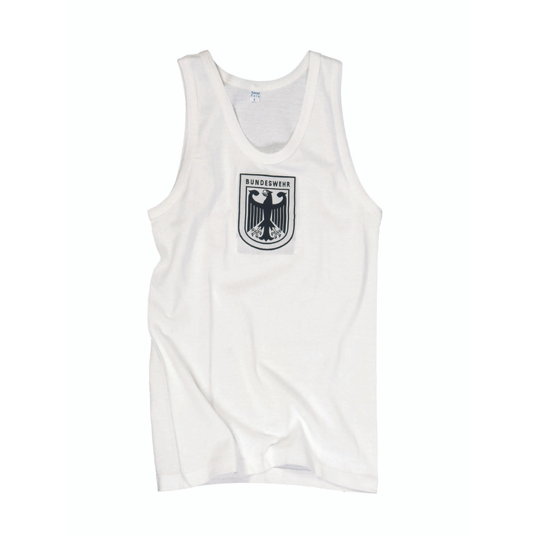 Issued Bundeswehr White Tank Top