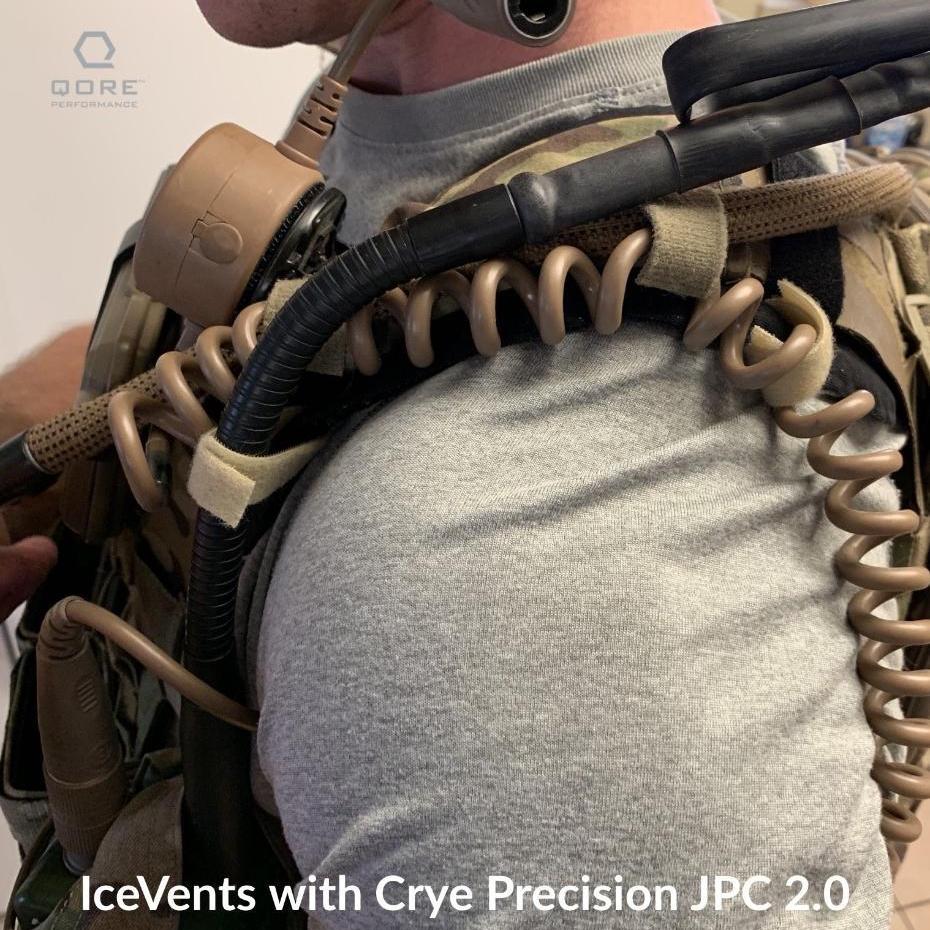ICEVENTS® Plate Carrier Shoulder Pads - Classic [Heavy Loads] or Aero [Minimalist/Lighter Loads] (PowerMesh backing)