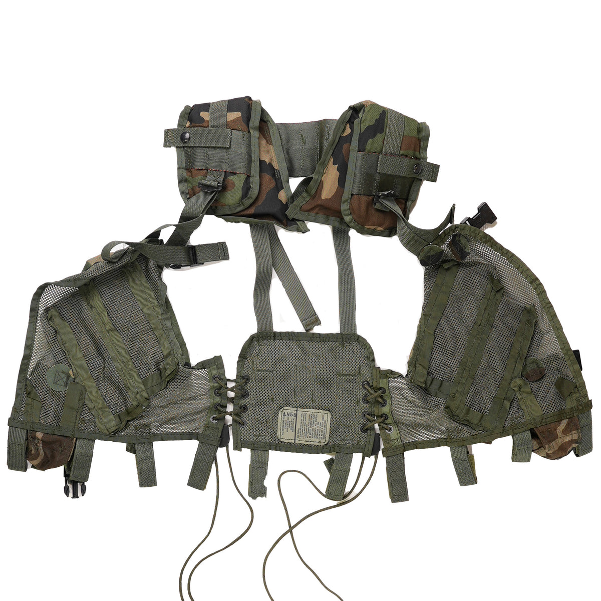 Issued USGI Woodland Enhanced Load Bearing Vest