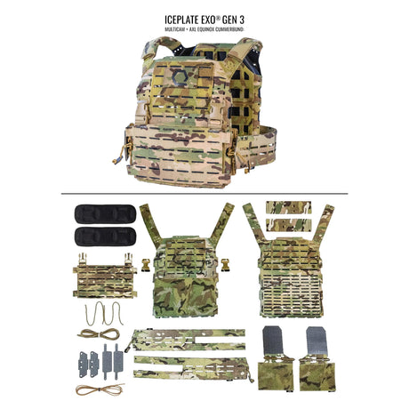 ICEPLATE EXO® Gen 3 Ultralight Minimalist Plate Carrier