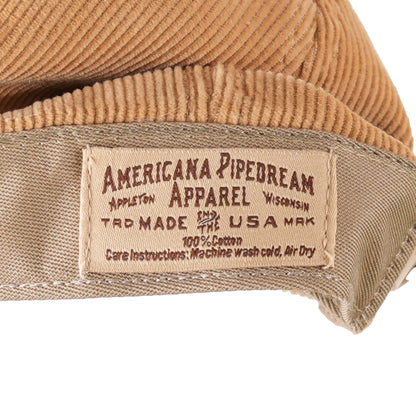 AP Corduroy Snapback Hat