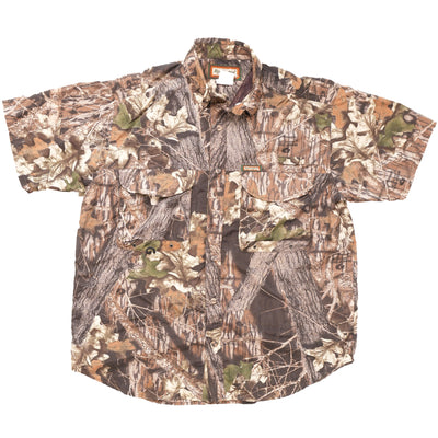 Issued Mossy Oak Button-up Shirt