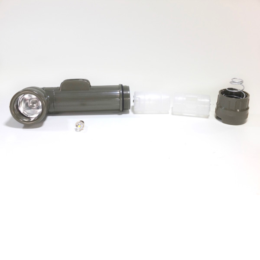 US-Made Fulton MX-991/U Anglehead Flashlight