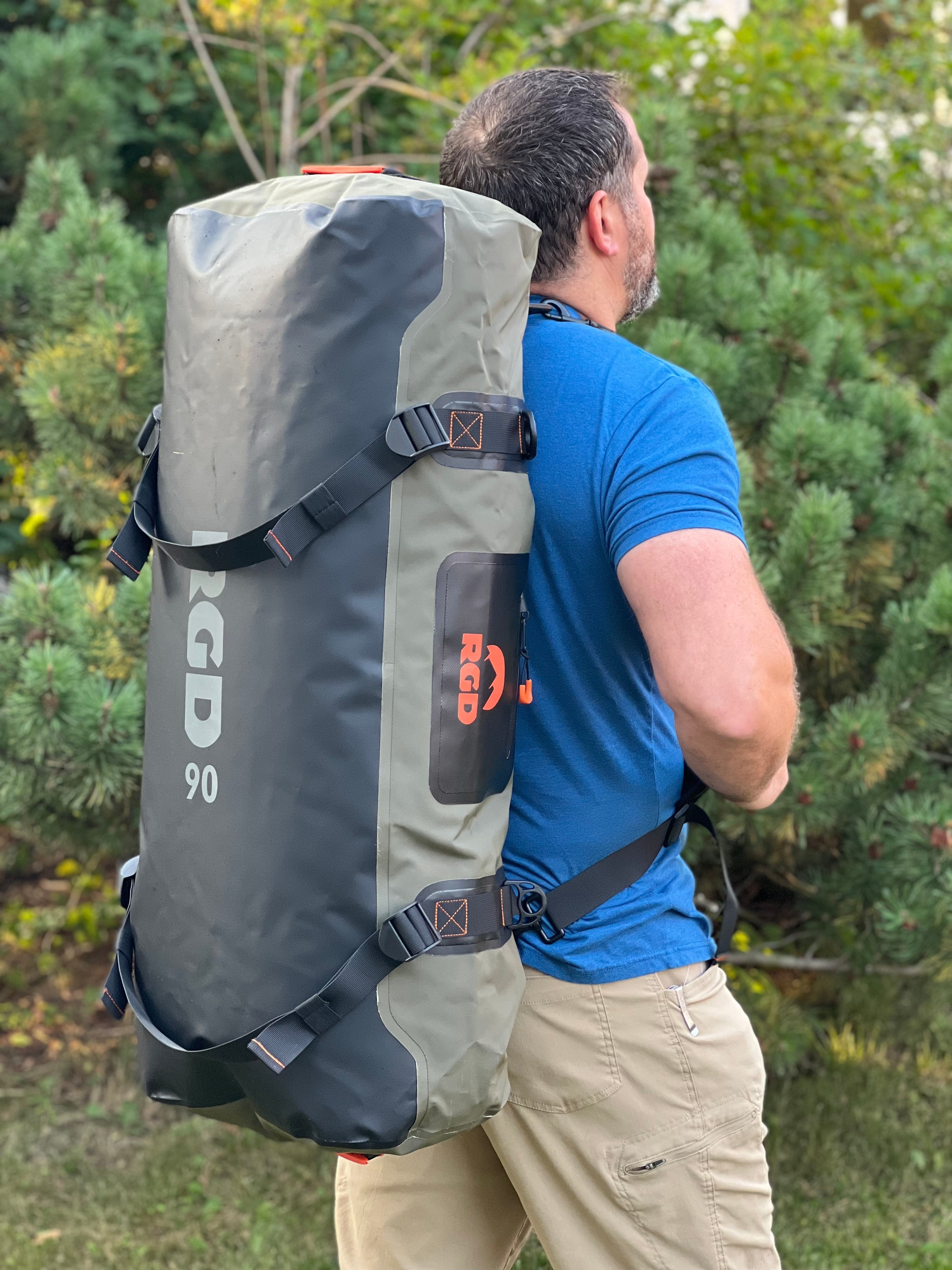 40, 70, 90 & 120 Liter RGD Fully Waterproof Submersible Duffel