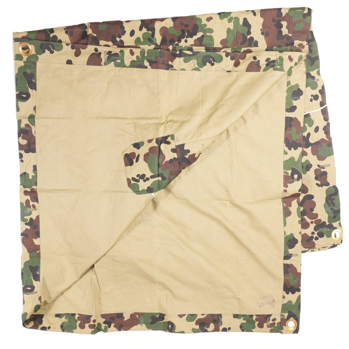 Unissued Romanian M1994 "Fleck"  Plash Palatka Shelter Half