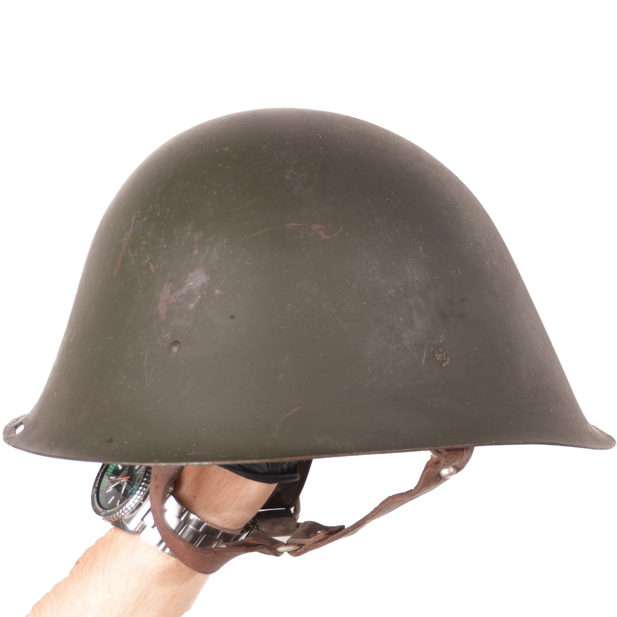 Issued Romanian M73 Helmet