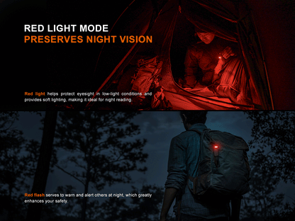 Fenix SW05R Multipurpose Clip-On Light with Red or UV Output