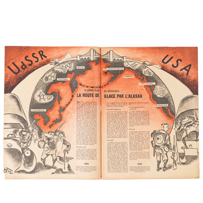 French Circulated Signal Magazines (40, 41, 42, and 43)