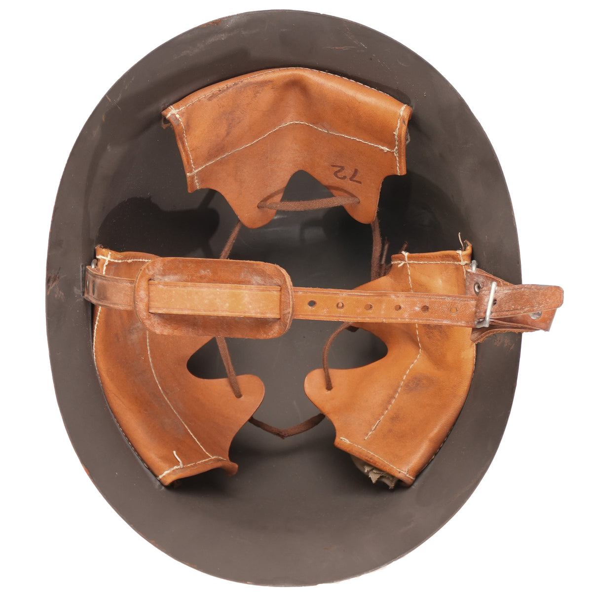 Issued Swedish m/26 Helmet