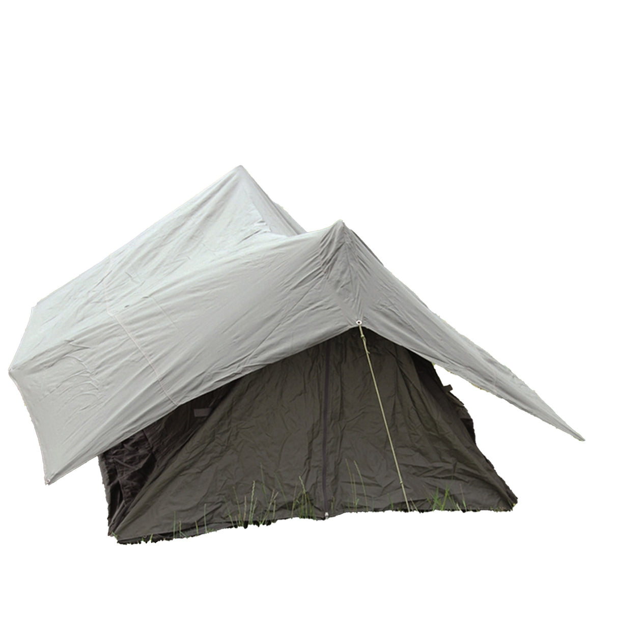 Issued French OD Tent W/Fly Sheet