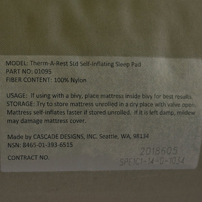 Issued USGI Sleeping Mat