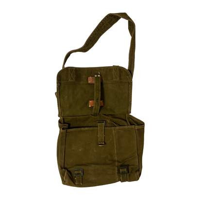 Issued Romanian Army Canvas Shoulder Bag