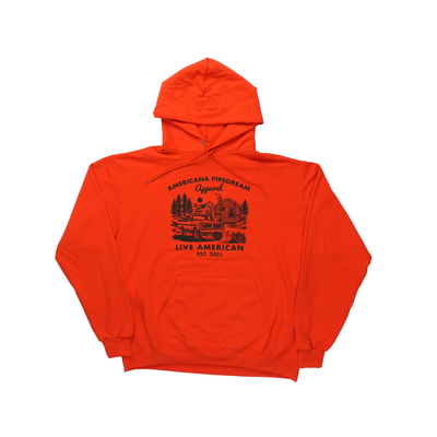 Americana Pipedream Champion Logo Hoodie-Americana Pipedream Apparel