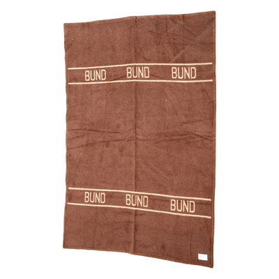 Issued German Bundeswehr Wool Blanket (Brown)
