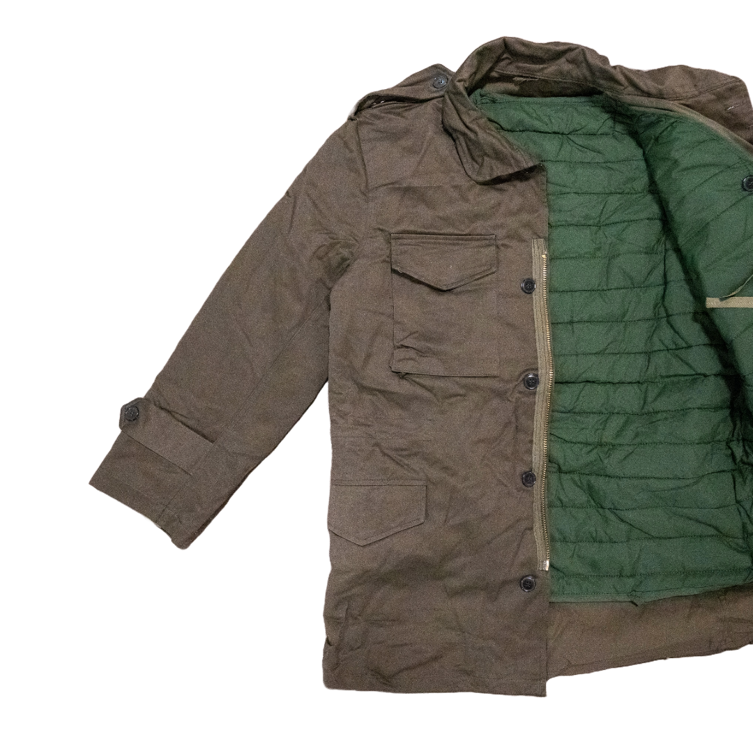 Issued Greek OD Green M-65 Field Jacket w/Liner