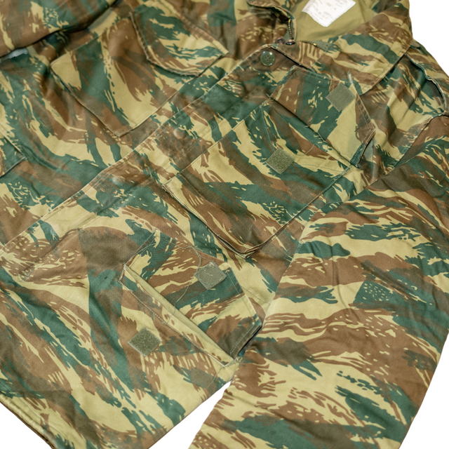 Issued Greek Lizard Camo M-65 Field Jacket