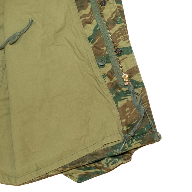 Issued Greek Lizard Camo M-65 Field Jacket