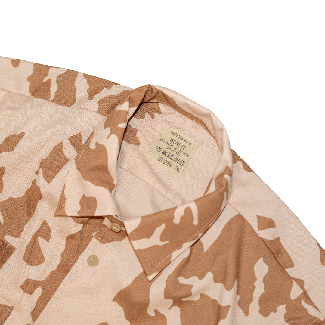 Unissued Czech Vz. 85 Desert Camouflage Field Shirt