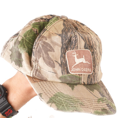 Vintage Hunting Camo Hats w/ Adjustable Size