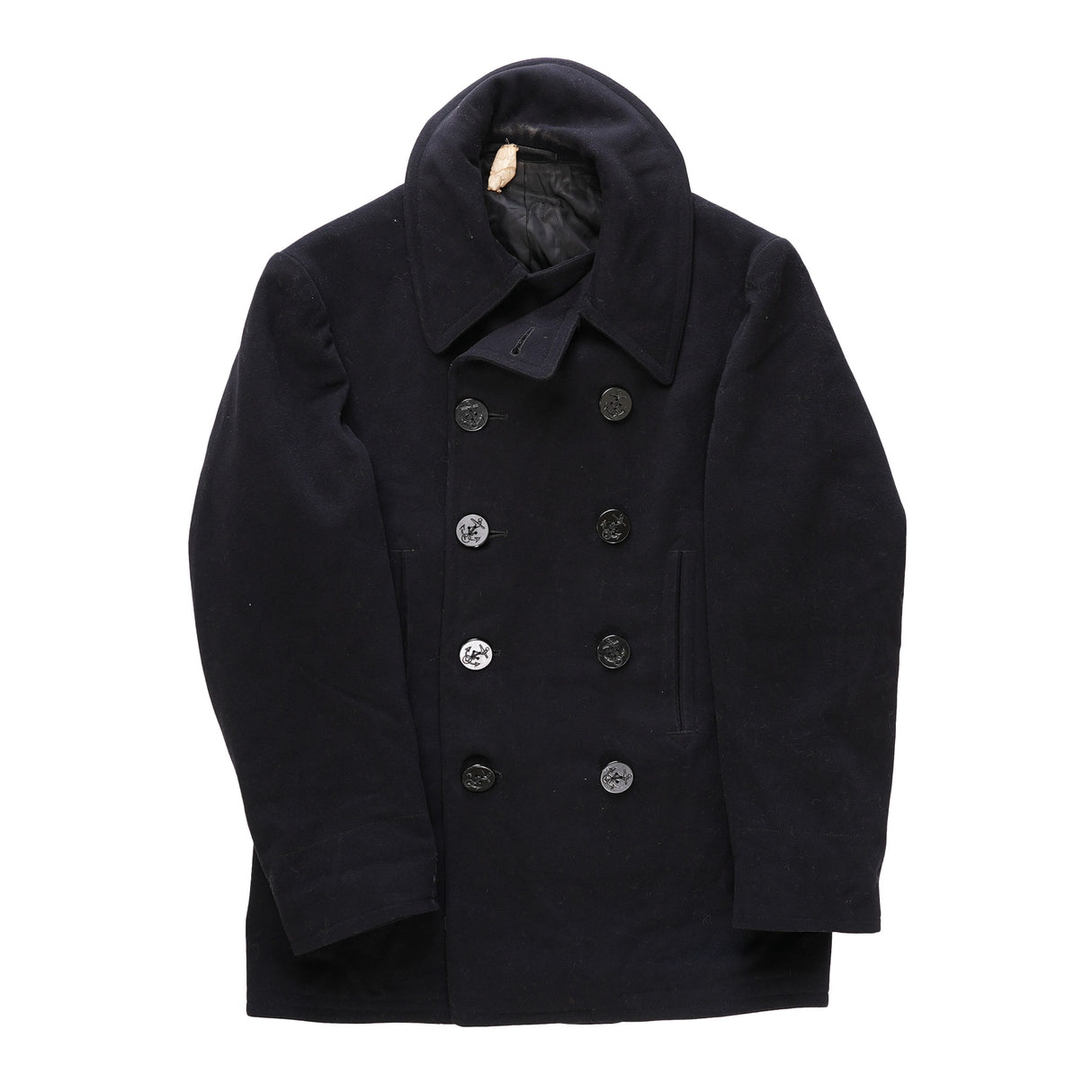 Issued Vintage US Navy Blue Peacoat