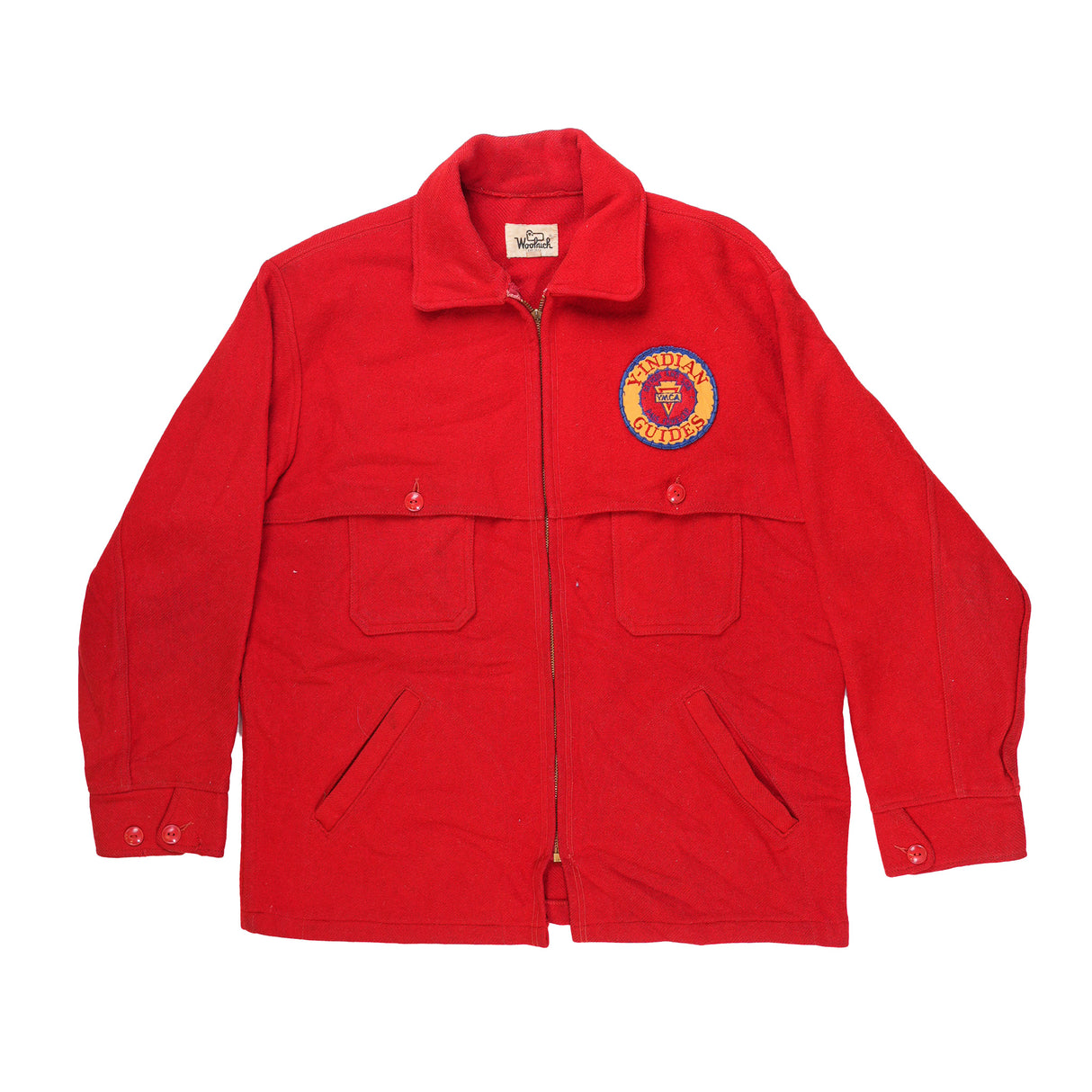 Grade 2 60s-70s Woolrich YMCA Guides Wool Jacket