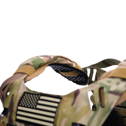 ICEVENTS® Plate Carrier Shoulder Pads - Classic [Heavy Loads] or Aero [Minimalist/Lighter Loads] (PowerMesh backing)