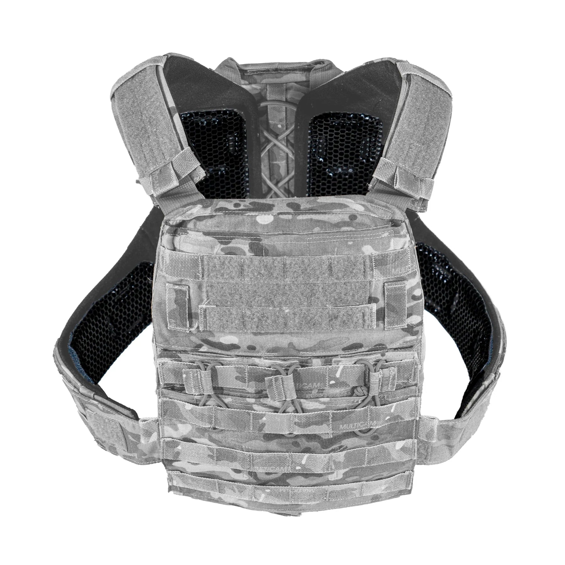 ICEVENTS® Classic Plate Carrier Ventilation Pontoons (Crye AVS Harness Pad Set, hook backing, 2 / 4 / 6 Packs, fits any loop-lined plate carrier, cummerbund)