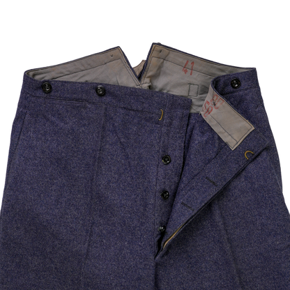 Issued Swiss Buckle-Back Wool Pants