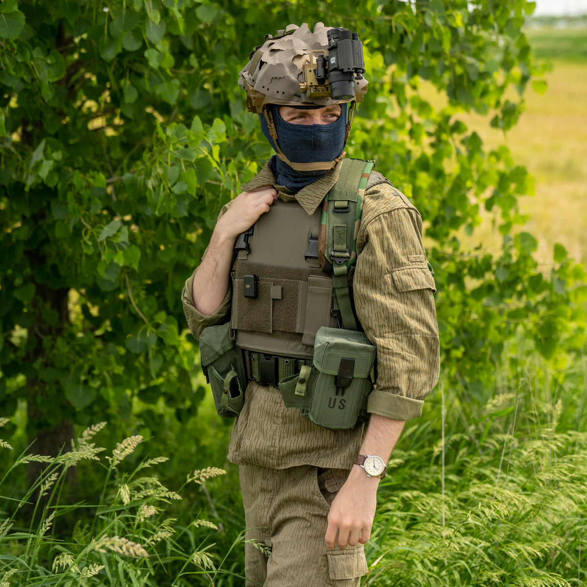 Grade 2 East German Strichtarn Summerweight Field Jacket
