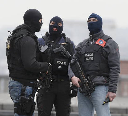 Blue/Grey Belgian Balaclava