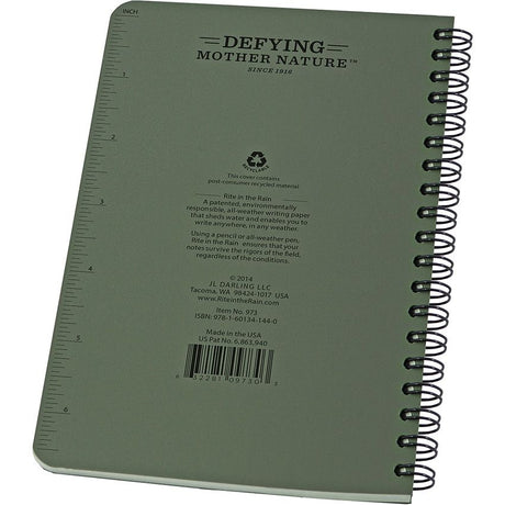 Rite In The Rain Waterpoof Notebook