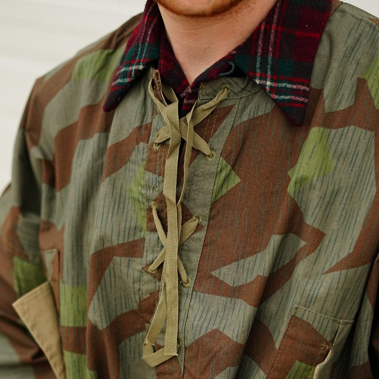 German WWII Reproduction Splinter/Splittertarnmuster Anorak