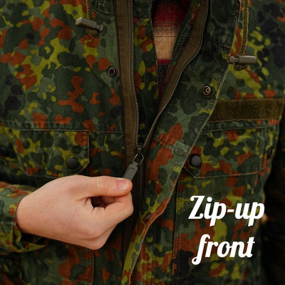 Issued Bundeswehr Flecktarn Parka