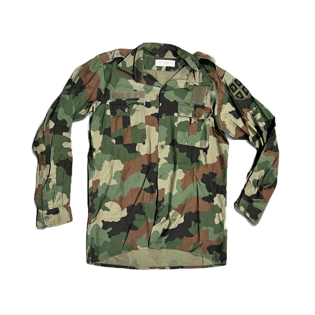 Issued Serbian M93 Oakleaf Field Shirt