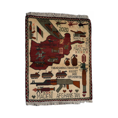 Afghan Campaign Pattern War Rug-Americana Pipedream Apparel