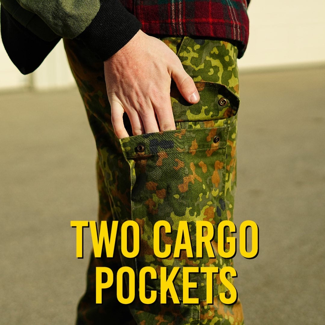 Grade 2 Bundeswehr Flecktarn Field Pants