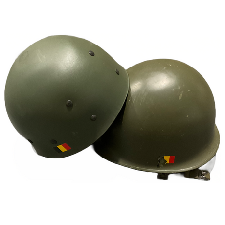 Issued Belgian Army M51 Helmet