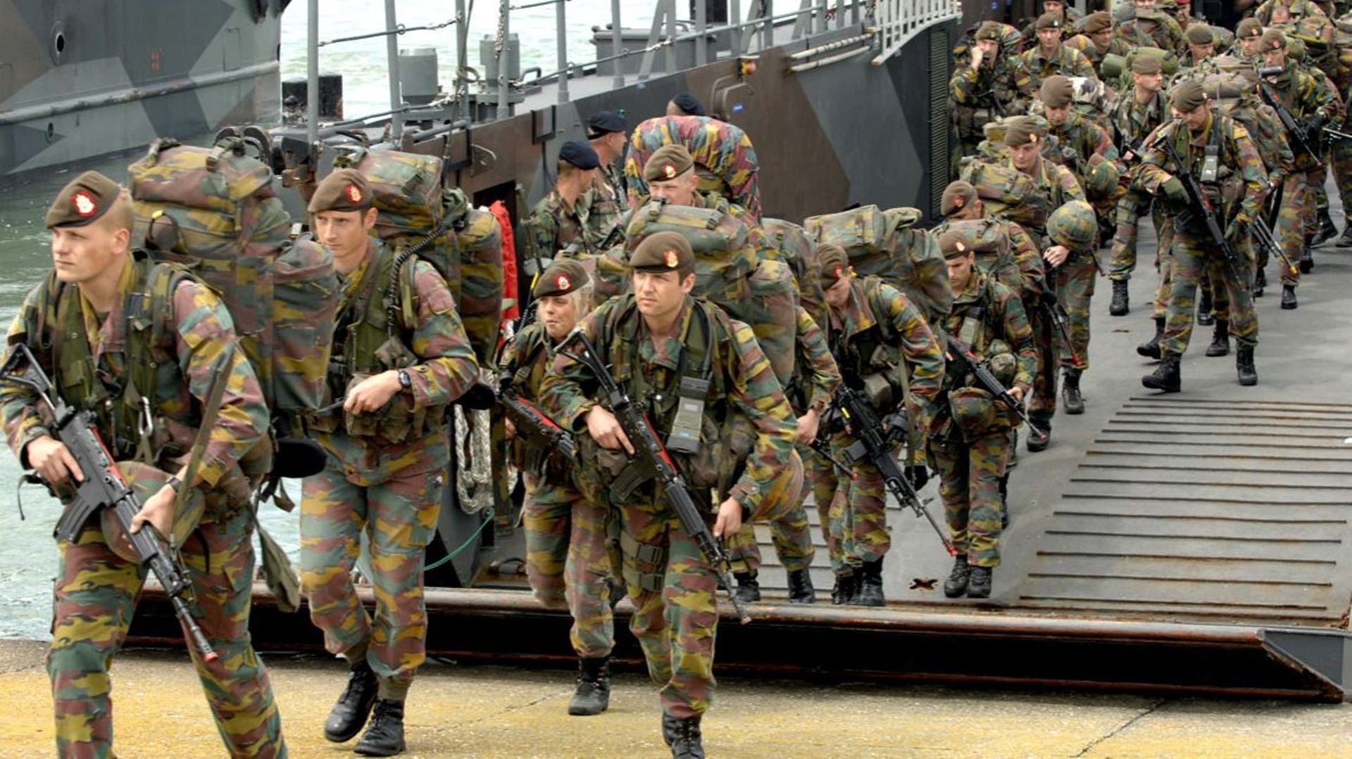 Issued Belgian Jigsaw M97 120L Rucksack