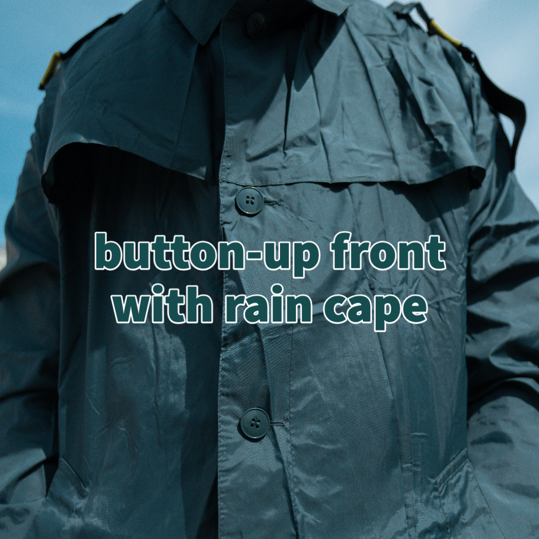 Issued Swiss Waterproof Trenchcoat