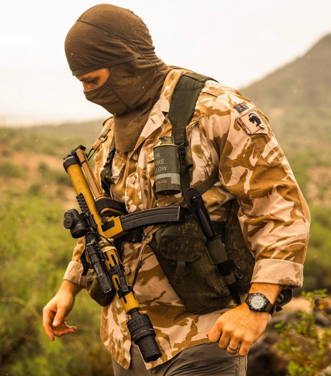 Issued British Desert DPM Tropical Field Shirt